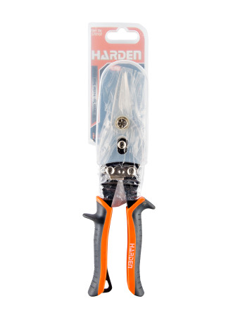 Moray eel metal scissors, 254 mm, straight, CRV, two-comp. handle// HARDEN