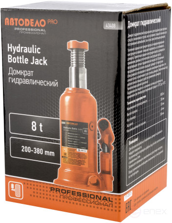 The hydra jack. 8.0T (200-380mm) Avtodor PRO (43408)