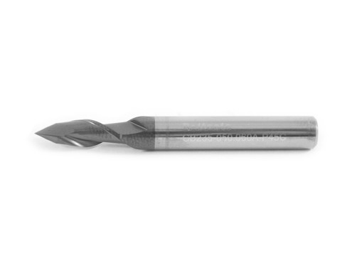 Multifunctional carbide end mill 5 x 10 x 50 angle=60gr P45C Z=2 c/x dx=6 CB235-050.060A-P45C Beltools