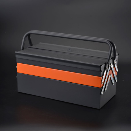 Metal folding tool box 420 mm// HARDEN