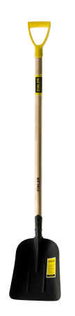 A large shovel with a wooden handle 960 mm and a handle LBSCH3R
