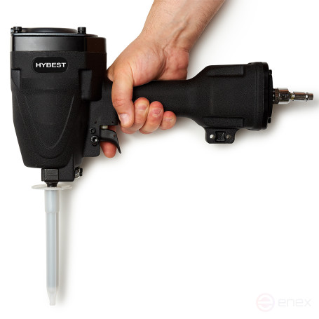 Mounting gun for insulation Hybest BW150C (pneumatic, disc-shaped dowel mushroom IN)