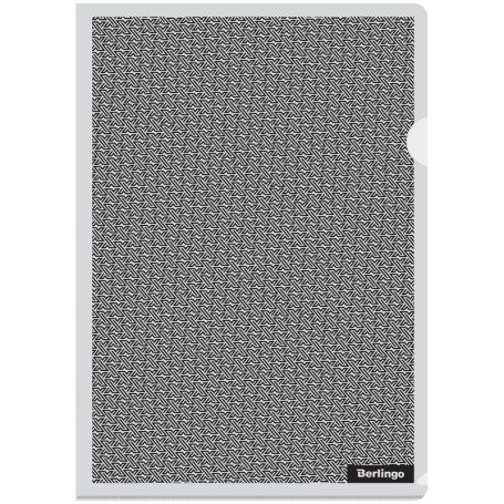 Berlingo "XFiles" corner folder, A4, 180 microns, transparent