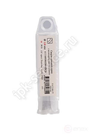 Сверло длинное ц/х ф1,3 ГОСТ 886-77