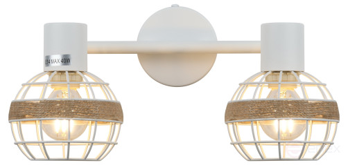 Rivoli Anselma 7034-702 spot wall and ceiling lamp 2 x E14 40 W rotary