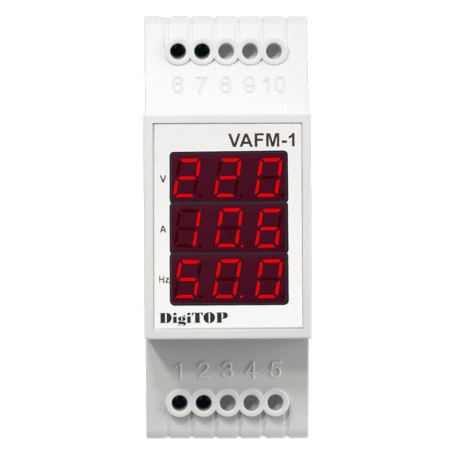 Ammeter - voltmeter - frequency meter VAFM-1