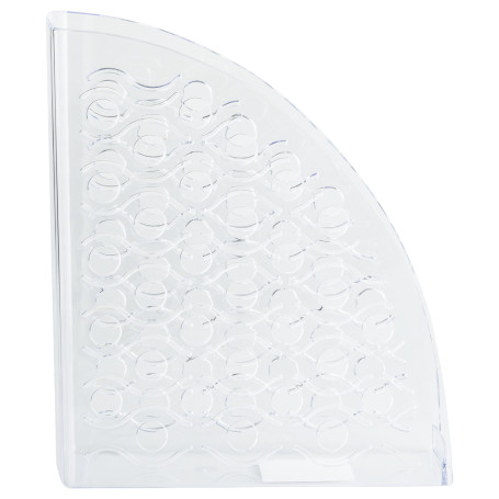 Paper tray vertical STAMP "Vega", transparent, width 90mm