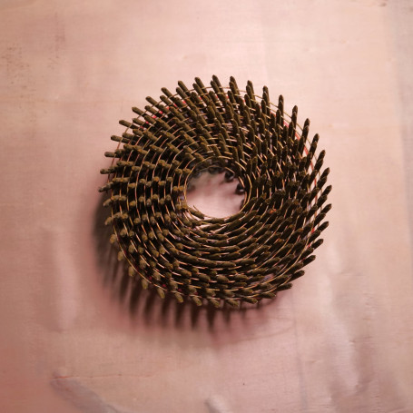 CNW drum nails on wood (2,5*50 mm, BKRi, ring, 9000 pcs/pack)