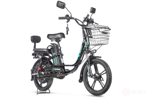 Электровелосипед Gelbert Khan 1, черный