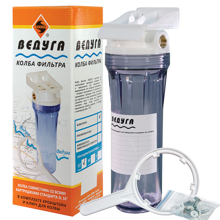 VEDUGA filter bulb 10" 1" transparent