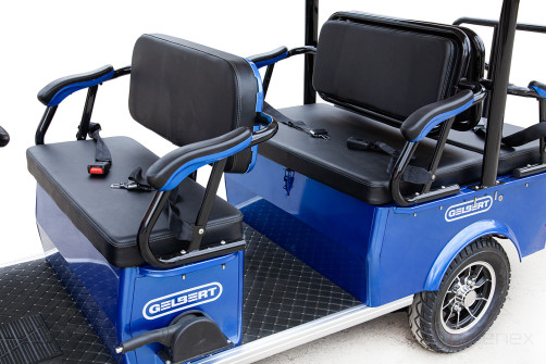 Mini golf cart Gelbert Venus 60V 1200W, red