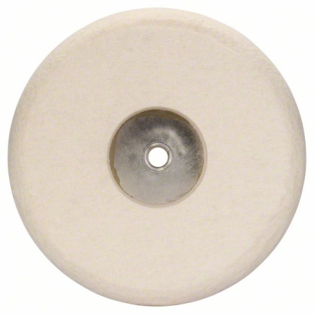 Felt polishing wheel with thread M 14 180 mm