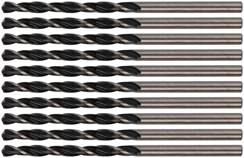 Metal drills HSS black 3,0x61 mm (10 PCs)