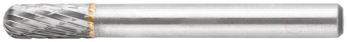 Шарошка карбидная, штифт 6 мм, тип "C", цилиндрическая закругленная 6х16х61 мм