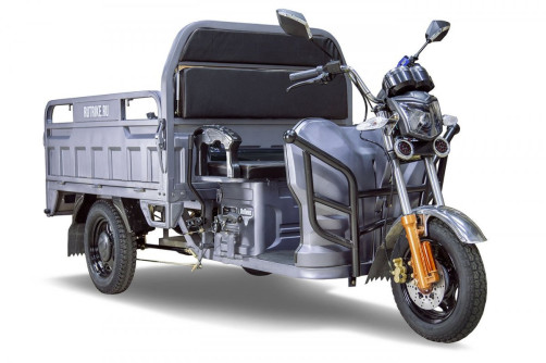 Cargo electric tricycle Rutrike Hybrid 1500 60V1000W, black