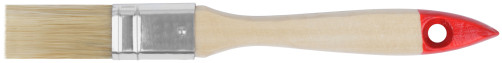 Optima flute brush, natural light bristles, wooden handle 3/4" (19 mm)