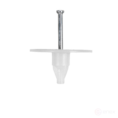 Тарельчатый дюбель гриб с гвоздем для монтажных пистолетов IN30 (250 шт/уп) FEDAST