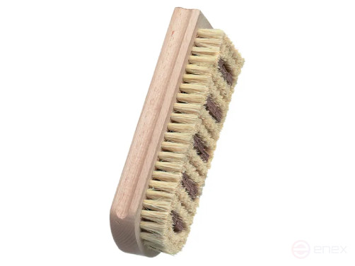 Щетка ручная, 3/7 рядная, 175х60 мм, фибровая волокно FIB, высота ворса 20 мм