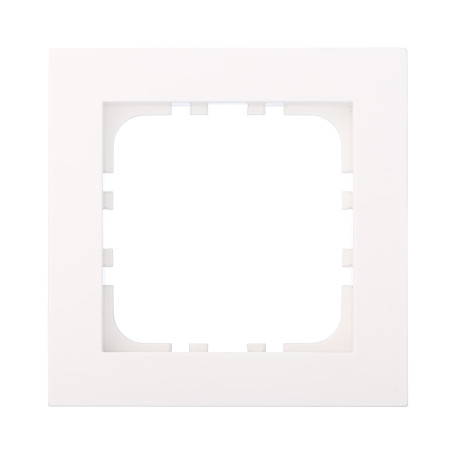 Рамка 1-постовая (белый) LK80 FLAT