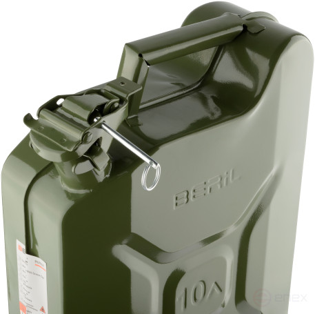 10L steel canister (pressure cap with lock) BERIL