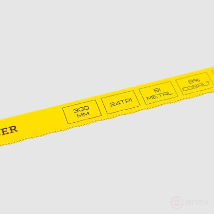 Replaceable metal blade for hacksaw 300 mm, BI-METAL, 24TPI, 1 pc. BERGER BG1849