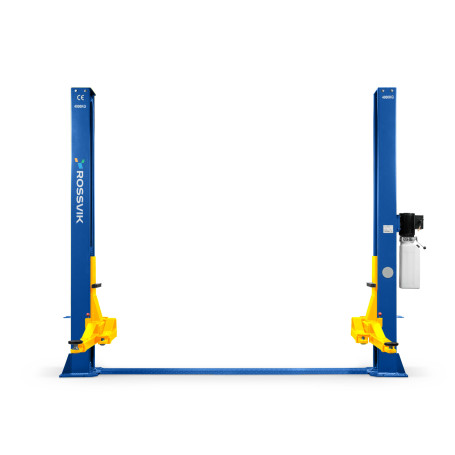 ROSSVIK T4 g/n 4.0t double-column car lift, 380V, electrohydraulic with lower synchronization.