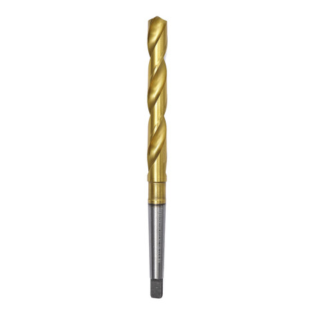 Drill bit 2086 Expert Ø 13.5 mm CONICAL Morse Cone 1 M2 TIN (6542)/118° DIN 345 Plastic box 1/10