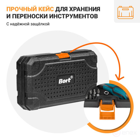 Набор ручного инструмента BORT BTK-138