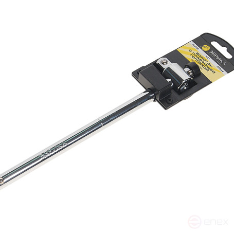 Hand crank ER-92103H 1/2" DR T-shaped with movable head 255mm (with holder) EUREKA 1/48