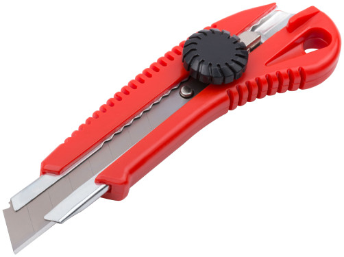 Technical knife 18 mm reinforced plastic, rotating clamp
