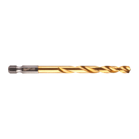 Metal drill bit RedHEX™ HSS-TiN 6.5mm