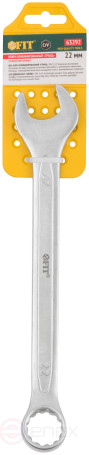Ключ комбинированный усиленный "Гранд", CrV, холодный штамп 22 мм