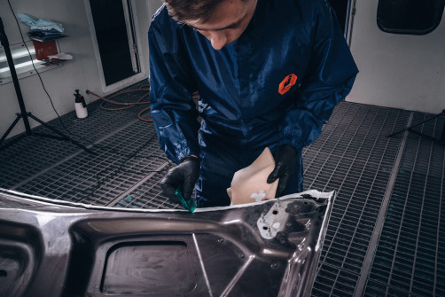 Reusable painting jumpsuit Jeta Safety JPC75b, size L, blue, 1 piece