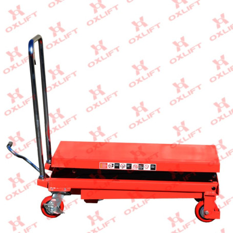 Hydraulic lifting table OX FD-15 OXLIFT 150 kg 1260 mm 700/450/35 mm