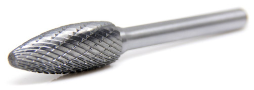 Борфреза твердосплавная Bohre пламевидная, тип H 10-25-М-06-L70