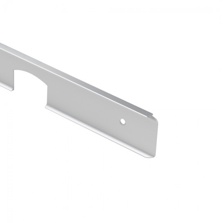 Corner bar to the table top 38 Egger aluminum AKS