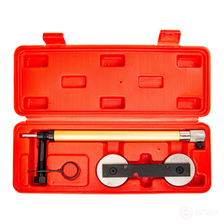 Set of clamps for maintenance of ER-86728 VAG engines, 4 parts(1.4, 1.6 FSI, 1.4TSI), in EUREKA case /1/10