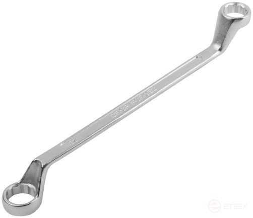 Ключ накидной "Хард", хромированное покрытие 19х22 мм