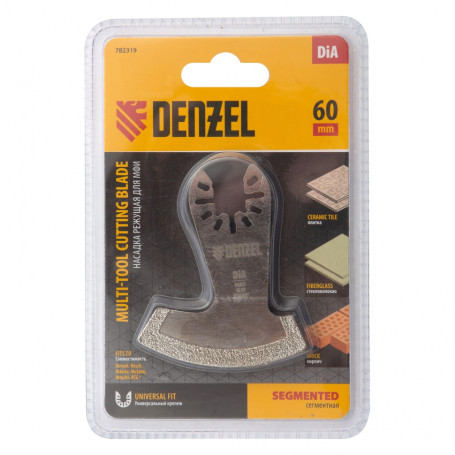 Cutting segment nozzle for MFIs, DiA, for stone and tile, 57 mm Denzel