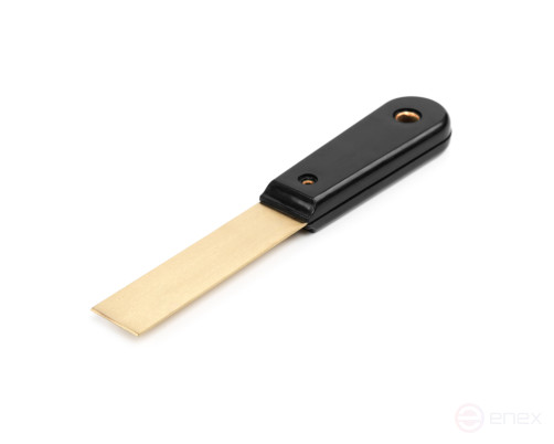 Painting spatula narrow 50 mm BeCu plastic handle intrinsically safe 203-1006, HORTZ