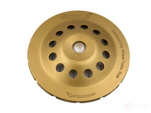 Diamond Stripping Cup Skole Segment 125 mm with Flange M14 AK1-125M14