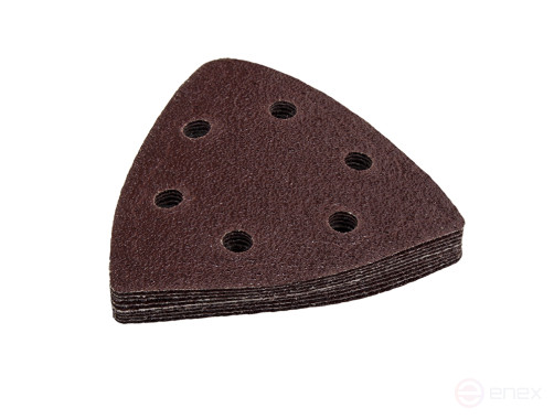 The nozzle for MFIs is a PRACTICE slot.sheets, delta, VELCRO, 6 holes 93 mm, P 40, 10 pcs. (240-430)