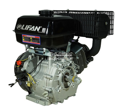 Двигатель Lifan 192F, вал 25мм, катушка 3 Ампера