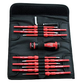 Vario TQ VDE kit: screwdriver with replaceable nozzles PZ 0.5-3.5 Nm