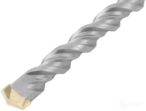 SDS PLUS concrete drill, Profi, W-shaped insert, double spiral, 22 x 1000 mm