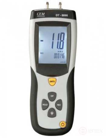 Дифференциальный цифровой манометр DT-8890 CEM