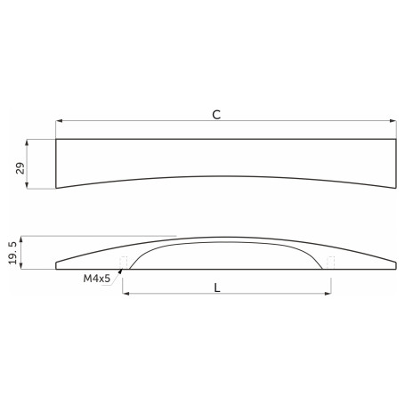 Pen meb. AVANTI-160, matte black, AKS