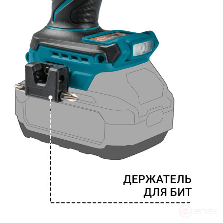 Дрель-шуруповерт аккумуляторная ударная BORT BAB-21X (без АКБ и ЗУ)