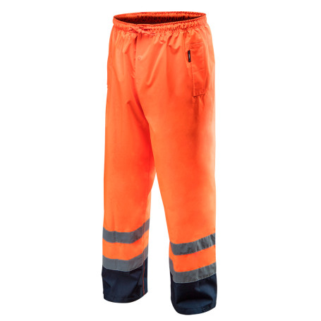Reflective Oxford trousers; orange; size XXXL