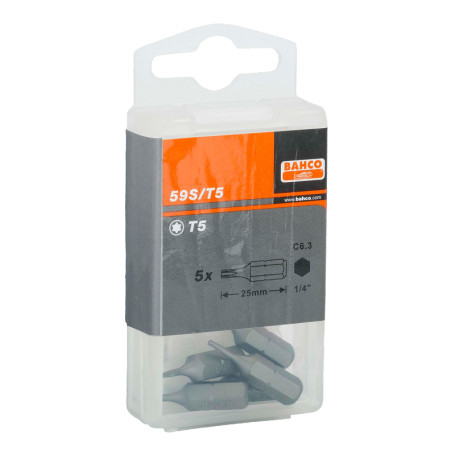 3 x T50 25 mm 1/4 Bits